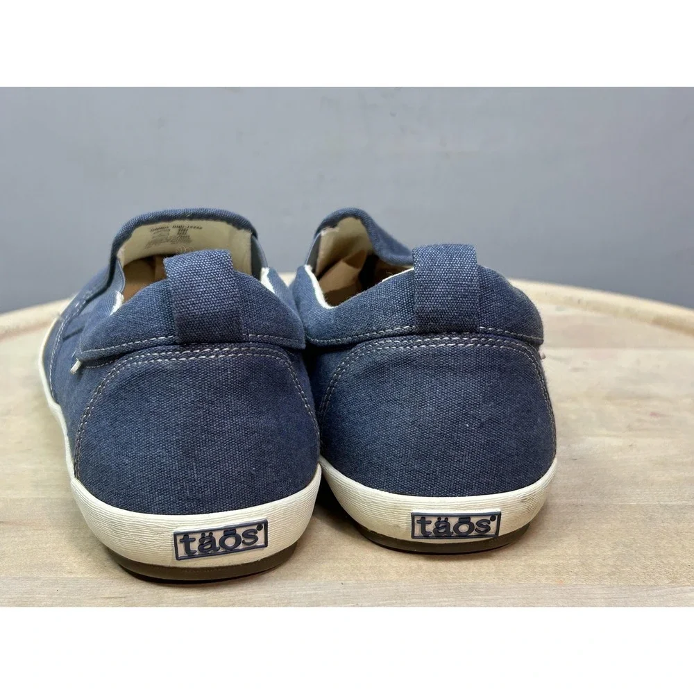 Taos Dandy Shoes‎ Mens Size 11 Canvas Slip On Comfort Casual Loafers Sneakers